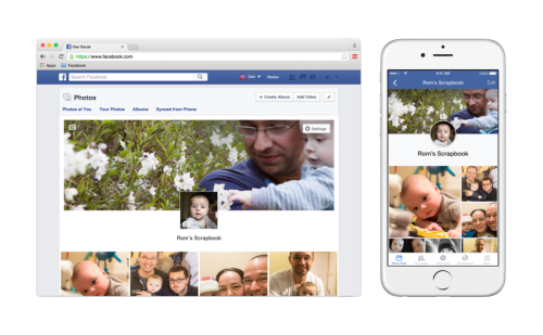 Facebook Launches A New Scrapbook Feature To Keep Photos Of Your Children Organized