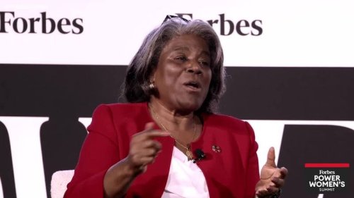 Ambassador Linda Thomas-Greenfield: Diplomacy In Action | 2023 Forbes Power Women's Summit