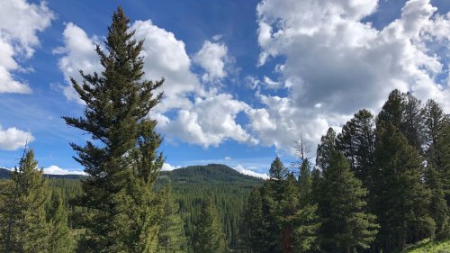 Meditations On America: The Man In The Rock, Big Sky, Montana