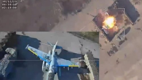 The Russians Just Blew Up A Hard-To-Replace Ukrainian Attack Jet. Too Bad For Them, It Was A Fake.