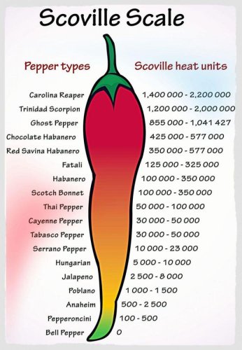 A Scoville Heat Scale For Measuring The Progress Of Emerging Technologies In 2021