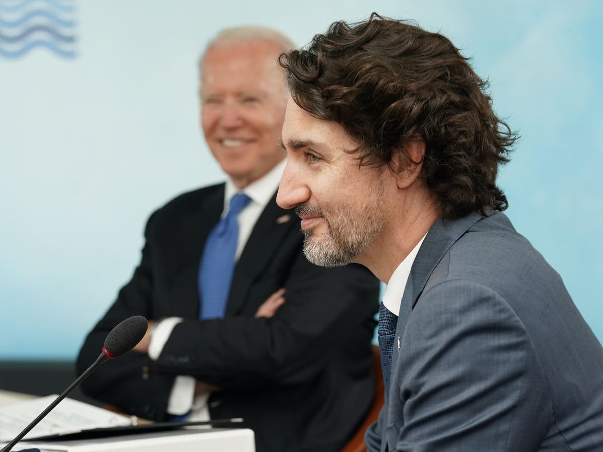 Biden And Trudeau Discussed U.S.-Canada Border At G-7, But No Decision Yet