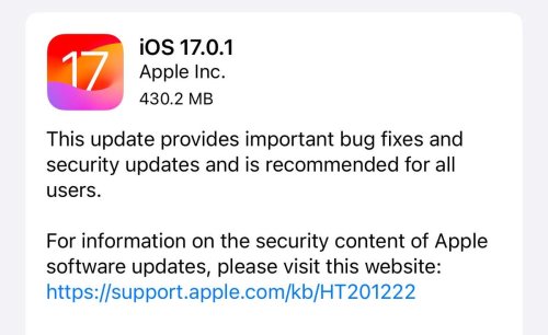 iOS 17.0.1 And iOS 17.0.2: Apple Releases 2 Surprise Urgent Updates For iPhone Users