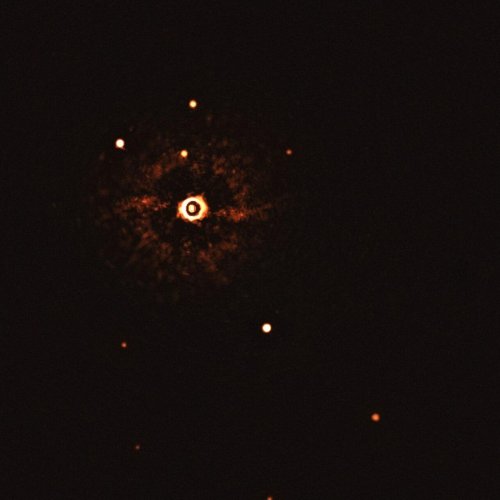 This Is The First Image Of Planets Circling A Star Like Our Sun