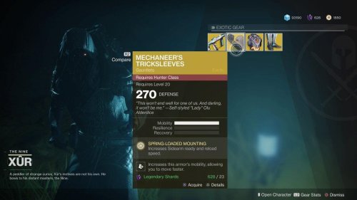 Xur Is A Perfect Reminder Of How Much 'Destiny 2' Has Been Simplified