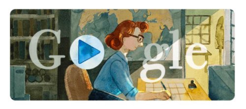 Today’s Google Doodle Celebrates The Life And Legacy Of American Geologist Marie Tharp Who Helped Prove Plate Tectonics