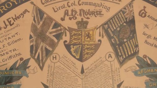 British Army's Most Decorated Regiment Preserved In Art