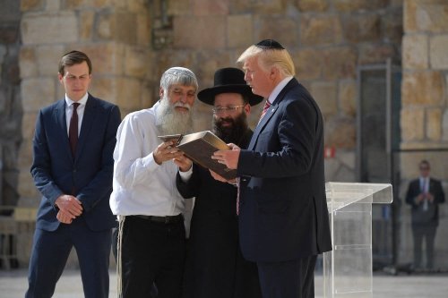 Trump Isn't Following the Script on Israel