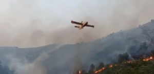 Ragusa: Incendio domato dopo interventi Aerei e da terra