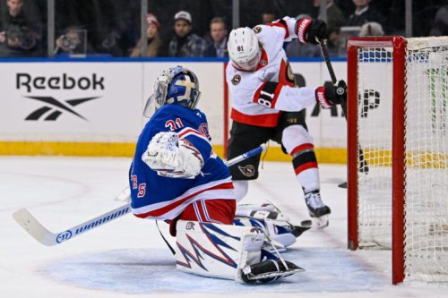 ‘Stock has definitely risen’ on potential Rangers free-agent target Adam Gaudette