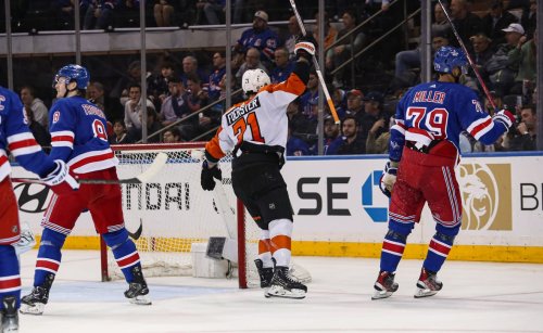 Lifeless Rangers post another dud in loss to Flyers