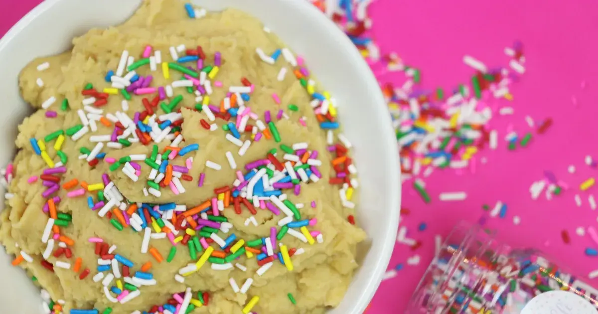 Vegan Cake Batter Dessert Hummus - Forkly
