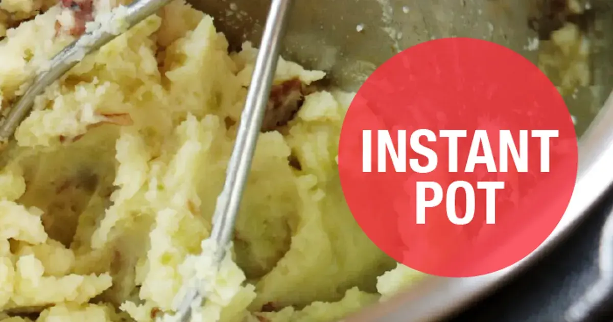 Instant Pot Garlic Mashed Potatoes - Forkly