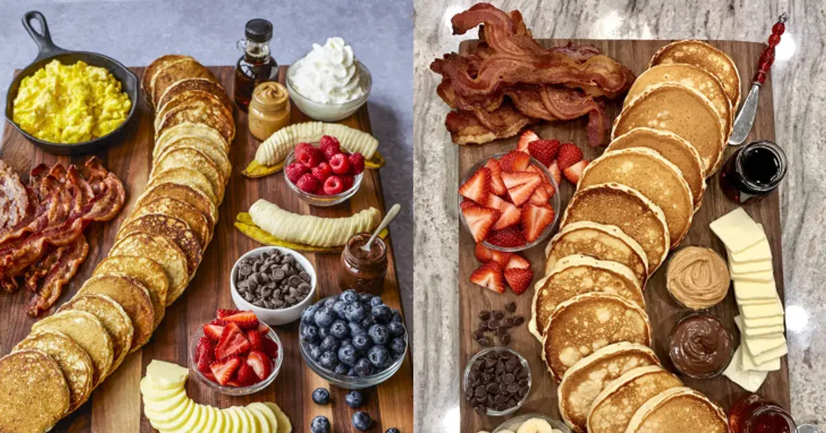 This Pancake Charcuterie Board Is The Next Trend You Seriously Need To Try - Forkly