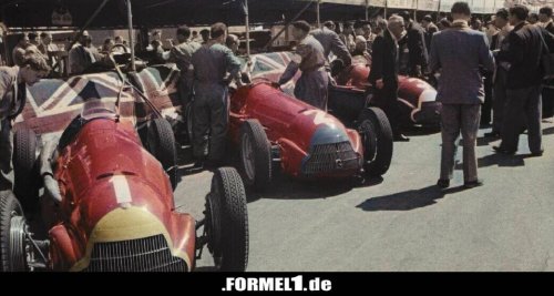 Video: Das erste Formel-1-Rennen 1950 in Silverstone - in Farbe!