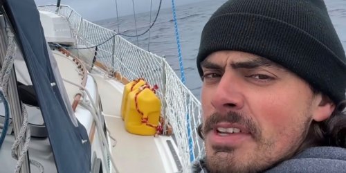 Tire company manager who quit to sail to Hawaii becomes social media hero to people tired of earning $150,000 and feeling like ‘you’re just making ends meet’