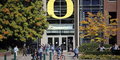 ‘No men’s team faces anything remotely similar’: Oregon athletes sue over Title IX violations, claiming they practice in a filthy public park