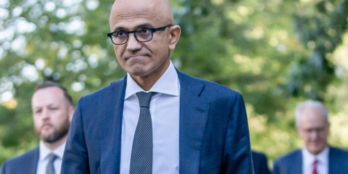 Satya Nadella wanted to make Google dance. Now he says he can’t even brush his teeth without feeling Google’s search power