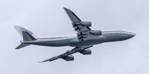 Trump calls Qatar plan to give him a luxury Boeing 747 to use as Air Force One a ‘very public and transparent transaction’