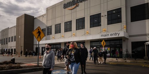 Amazon, facing union votes, raises average starting pay for front-line jobs to $19 per hour