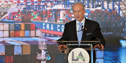 Port of L.A. executive director says retailers will soon have only about 7 weeks of full inventories left amid U.S.-China trade war