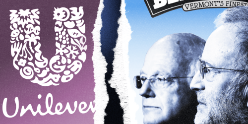 Ben and Jerry sold out to Unilever 25 years ago—now they’re going to war