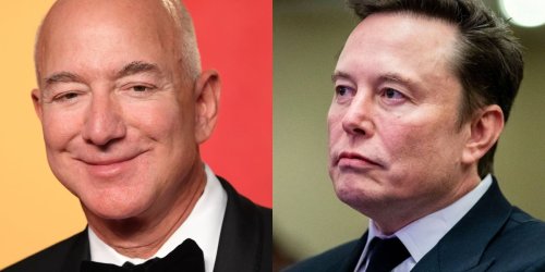 Elon Musk claims Jeff Bezos told people to sell Tesla stock ahead of U.S. election