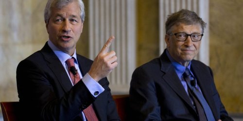 Jamie Dimon confronted Bill Gates after the Microsoft founder said banks were dinosaurs: ‘Obviously he was dead wrong, he’d probably agree with that’