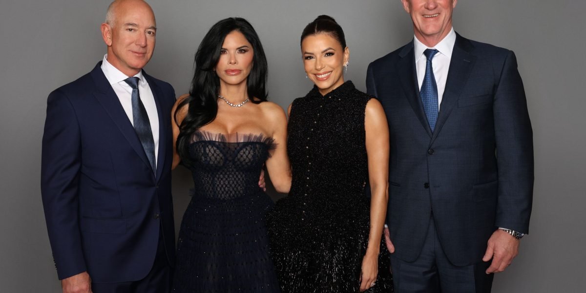 Jeff Bezos just gave $100 million to actress Eva Longoria and the retired admiral who oversaw the capture of Osama bin Laden to use as they see fit
