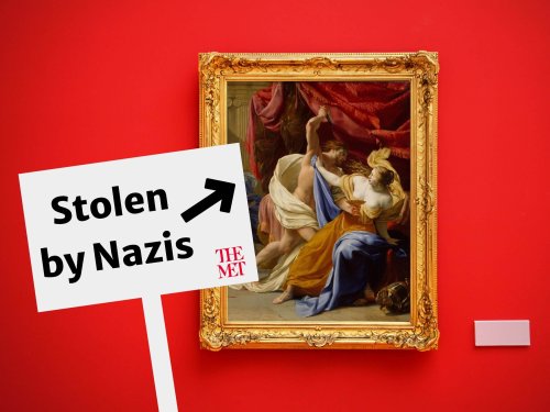 Is it constitutional to require museums to label art stolen by Nazis?