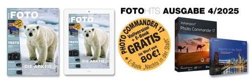 Neue Ausgabe mit kostenloser Software Photo Commander 17 und E-Book! | FOTO HITS Magazin