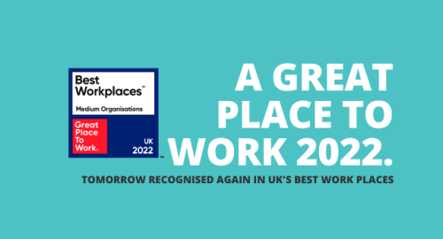 Found recognised as a Great Place to Work