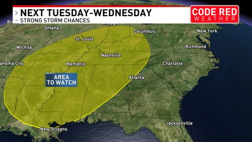 Potential for severe weather looms over Middle Tennessee, southern Kentucky