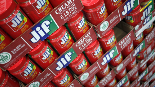 Jif issues voluntary recall of certain peanut butter products due to potential Salmonella contamination