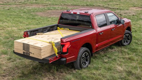 Here's how far the electric F-150 can really haul a load, according to AAA