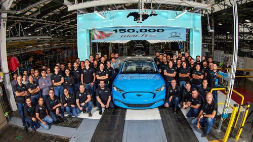 Ford Mustang Mach-E production hits 150,000
