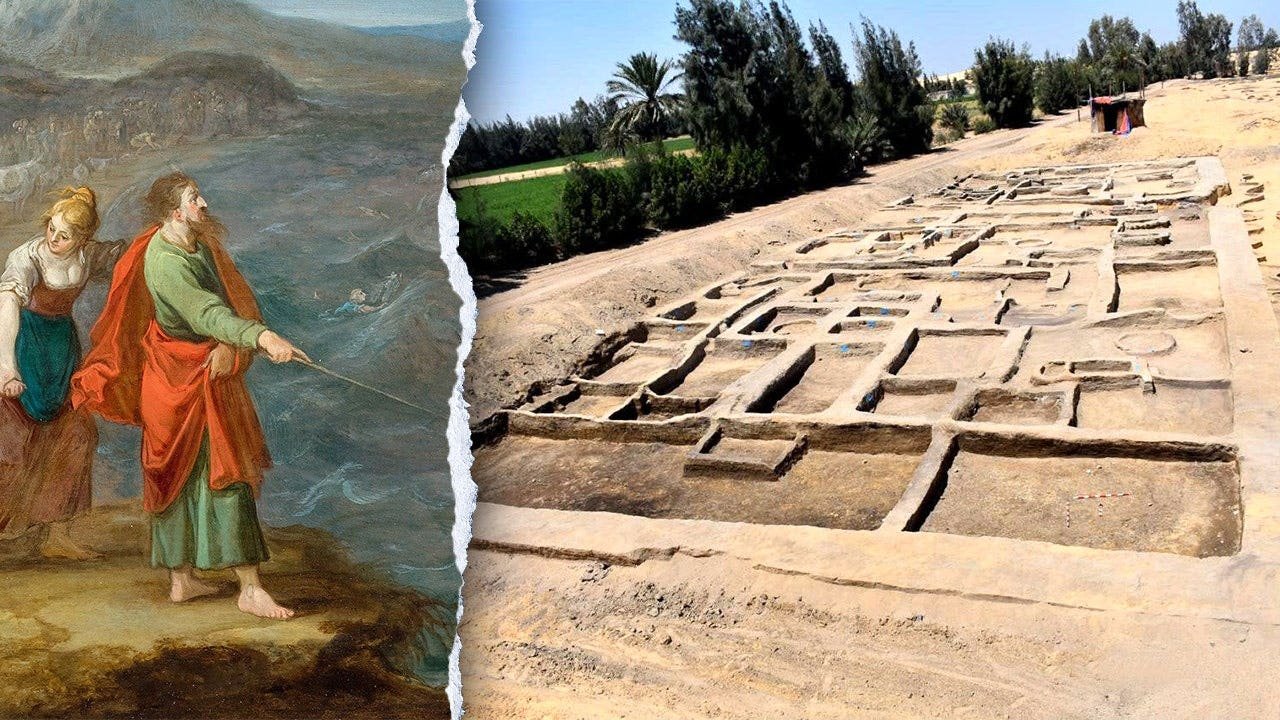 Ancient Egyptian settlement discovered from era that fueled Exodus debate