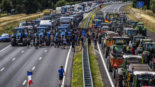 Dutch Farmers Form 'freedom Convoys' To Protest Government's Strict ...