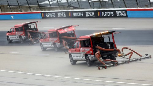 Rain delays NASCAR Texas playoff race for third day. Here's when they'll try to restart