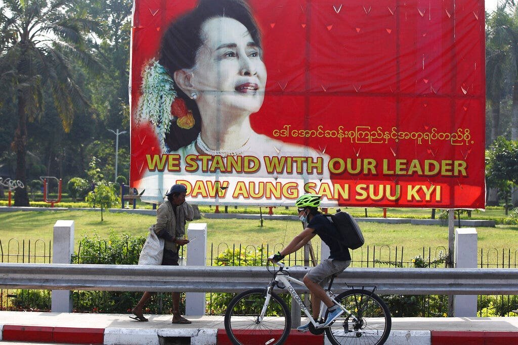 Myanmar's leader Aung San Suu Kyi and other officials arrested, party spokesman says