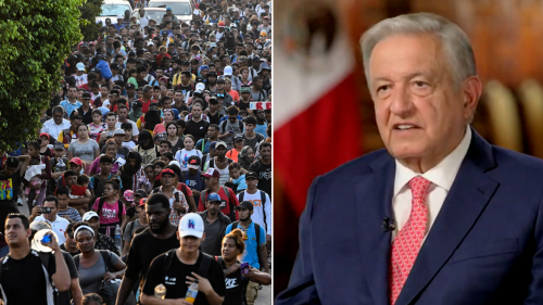Mexican president says the 'flow of migrants will continue' unless the US meets his demands