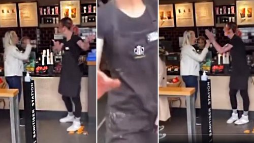 Starbucks fires trans barista screaming at customer to 'get out' after being misgendered: 'Let go of me'