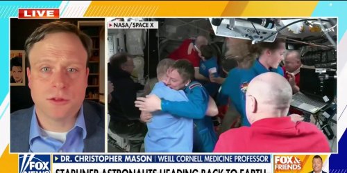 Doctor explains how stranded astronauts will reacclimate to Earth