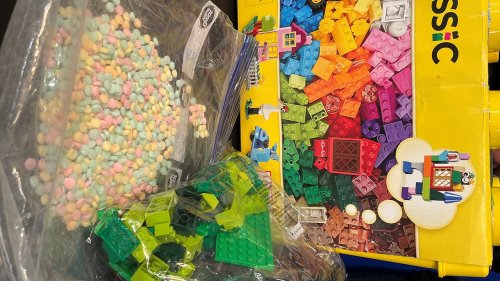 NY DEA largest fentanyl bust to date uncovers candy-colored pills in LEGO children's toy box