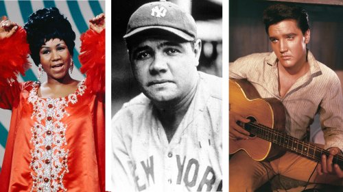 On this day in history, August 16, American legends Aretha Franklin, Babe Ruth and Elvis Presley died