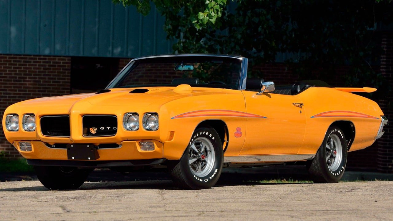 Rare 1970 Pontiac GTO 'Judge' muscle car could sell for a fortune. Here's why