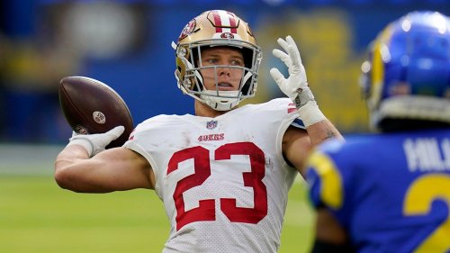 49ers' Christian McCaffrey Throws Touchdown Pass To Brandon Aiyuk On ...