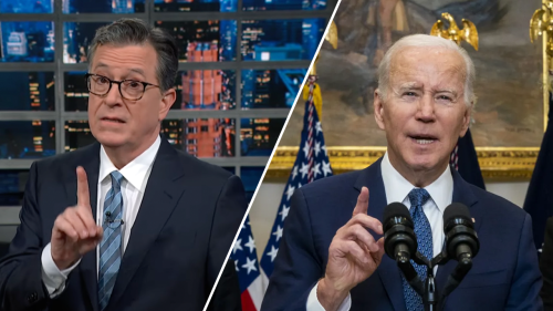 Colbert jokes Supreme Court should be 'careful' because 'Seal Team 6 currently works for Joe Biden'