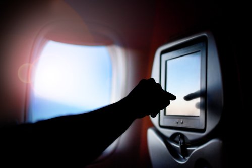 Flight passenger drapes 'gross' hair over flyer's TV screen, igniting social media uproar: 'Cut it off'
