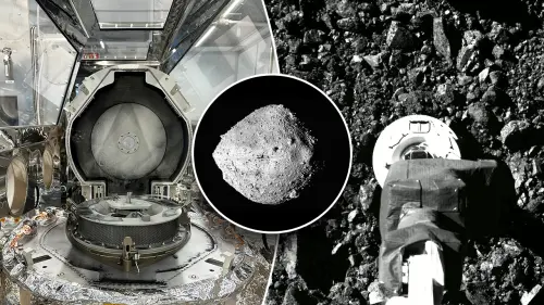NASA finds more than rocks inside space capsule carrying asteroid samples